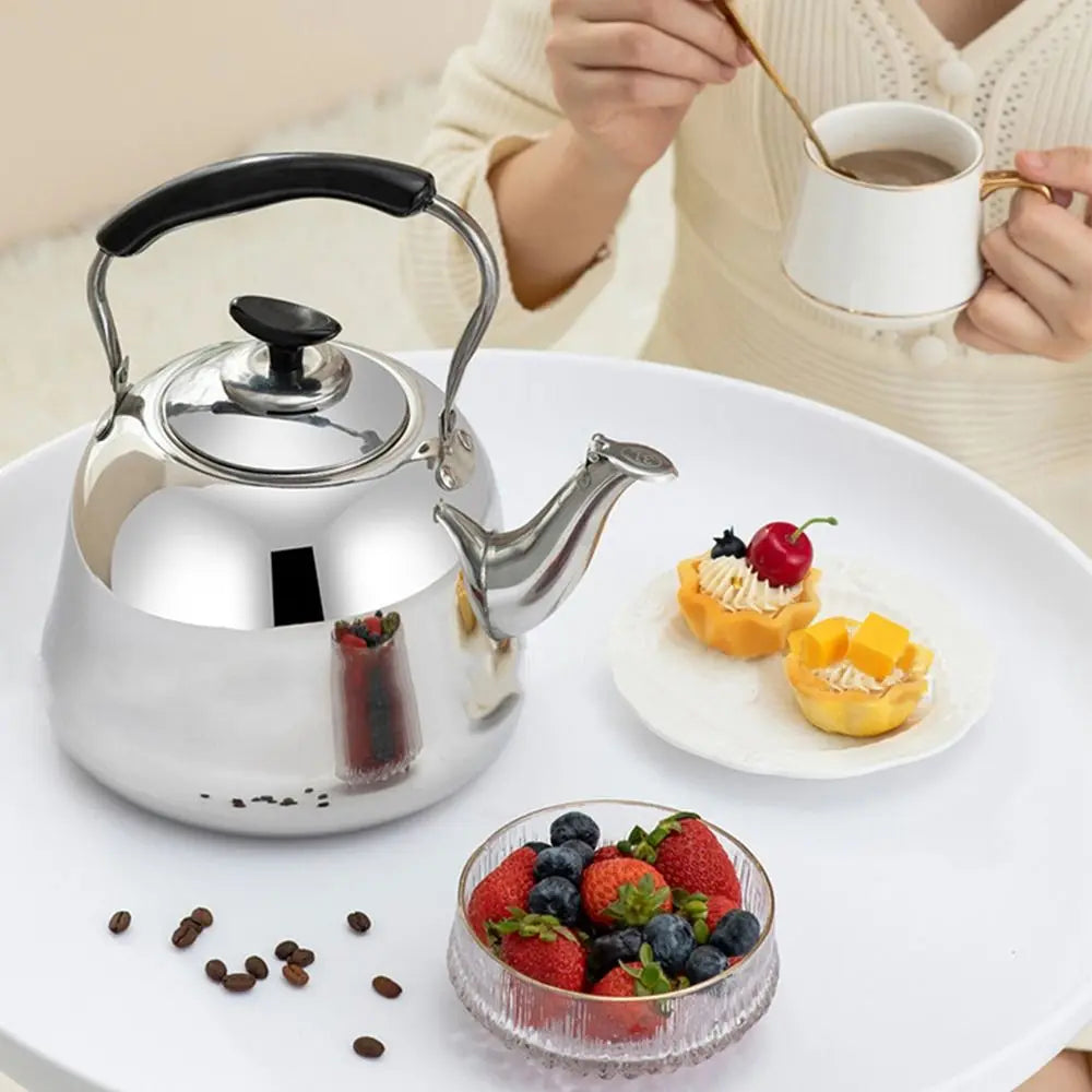 BrewMate™ | Stainless Steel Whistling Kettle