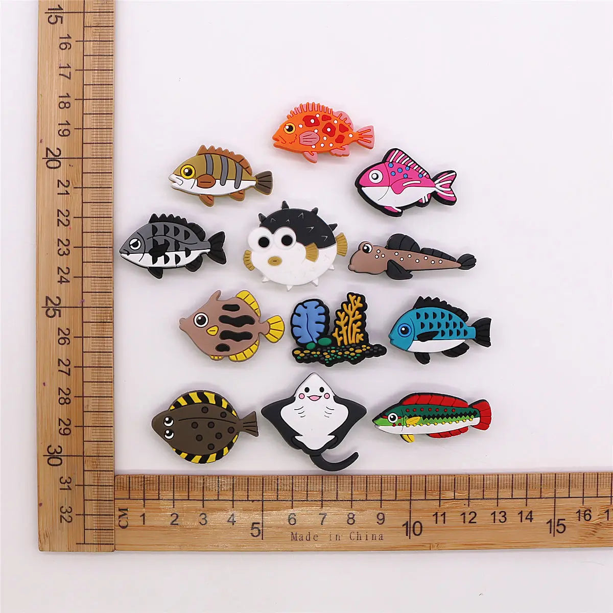 CharmFin™ | Fish-Shaped Shoe Charms & Clogs Pins