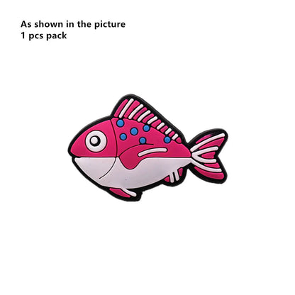 CharmFin™ | Fish-Shaped Shoe Charms & Clogs Pins