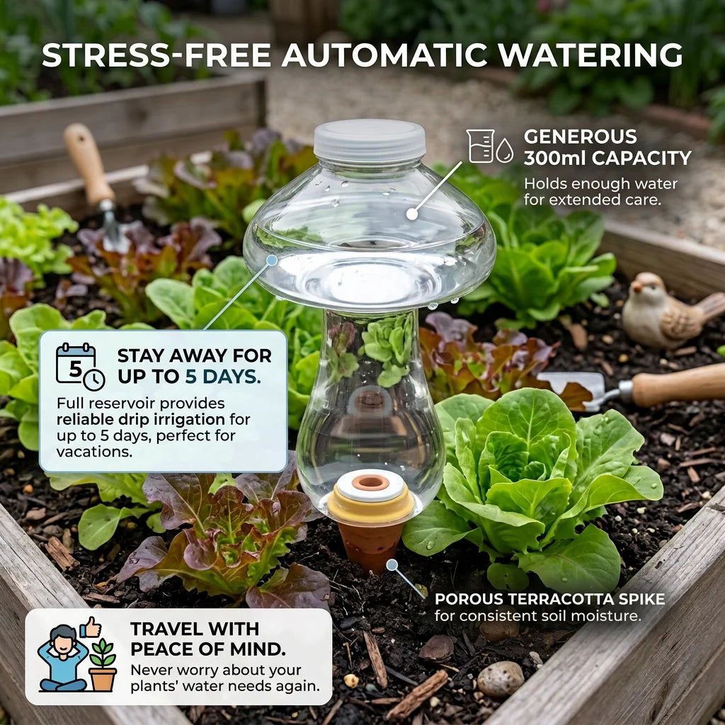 AquaBloom™ | Self-Watering Plant Globes (300ml)