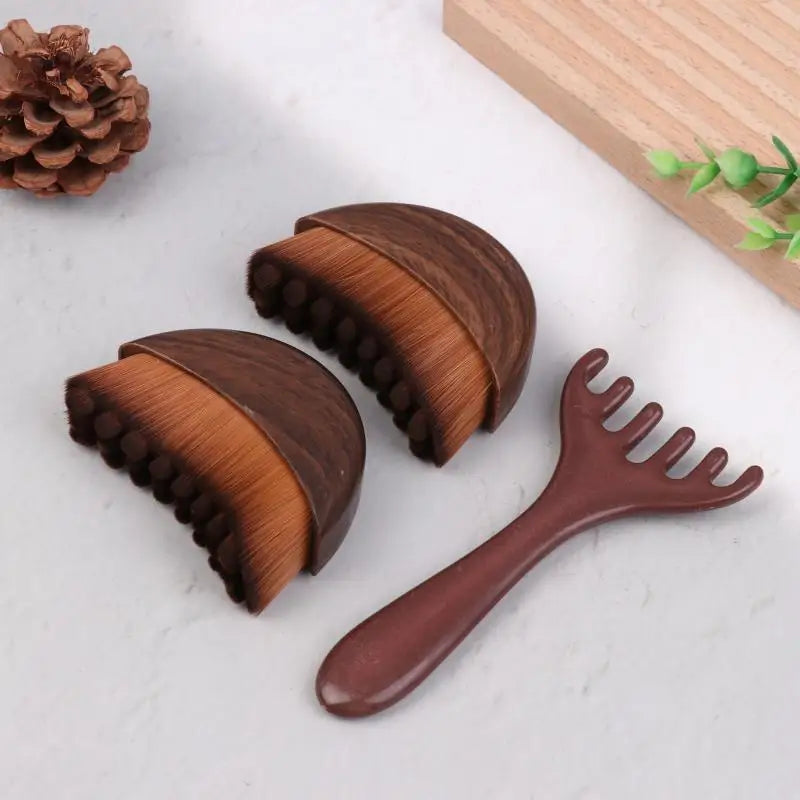 GlowSculpt™ | Facial Lymphatic Drainage Contour Brush