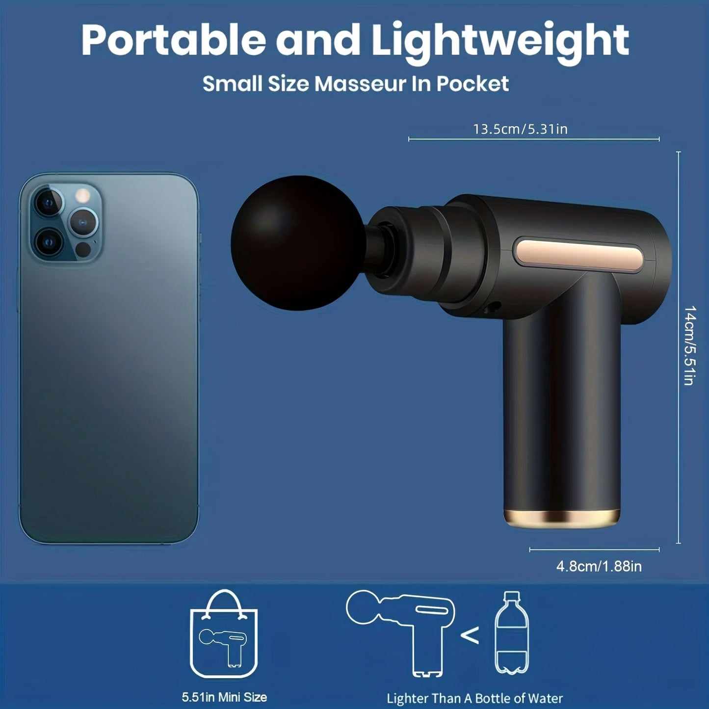 PulsePro™ | Portable Percussion Massage Gun