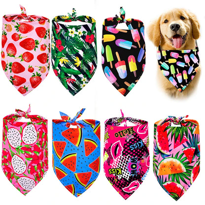 PawScarf™ | Cotton Bandana Scarf for Dogs & Cats