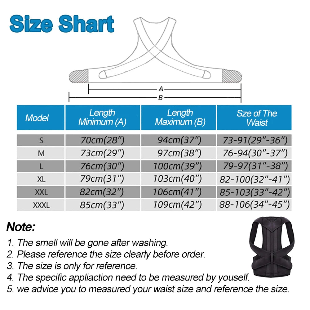 PosturePro™ | Adjustable Back & Shoulder Posture Corrector
