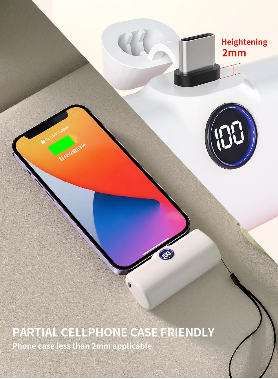 SnapCharge™ | Compact Fast Charging Power Bank
