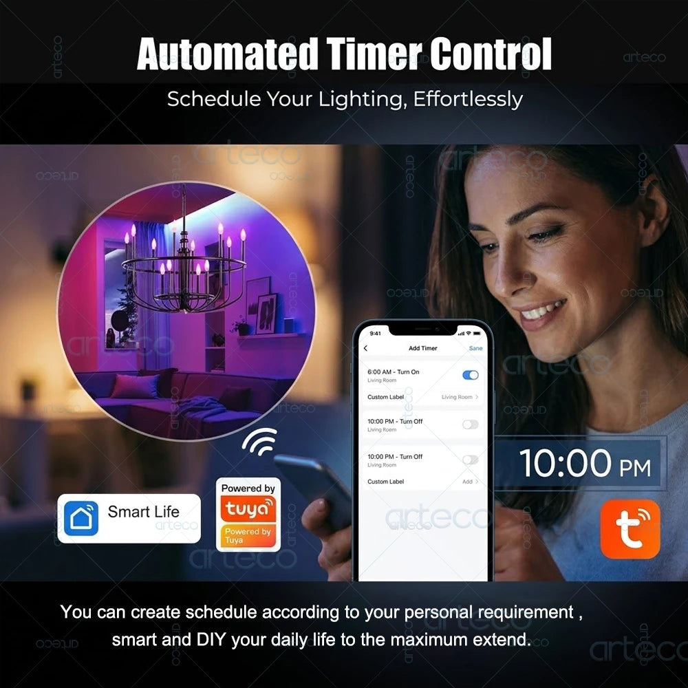LumiSync™ | Smart Wi-Fi RGB LED Bulb