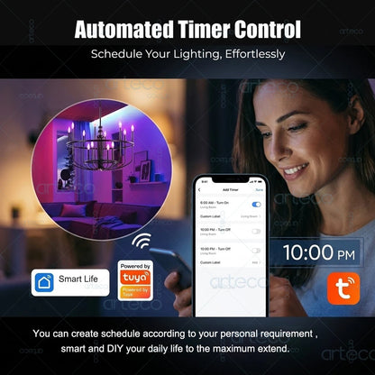 LumiSync™ | Smart Wi-Fi RGB LED Bulb
