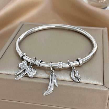 LuxBangle™ | Waterproof Stainless Steel Charm Bracelet