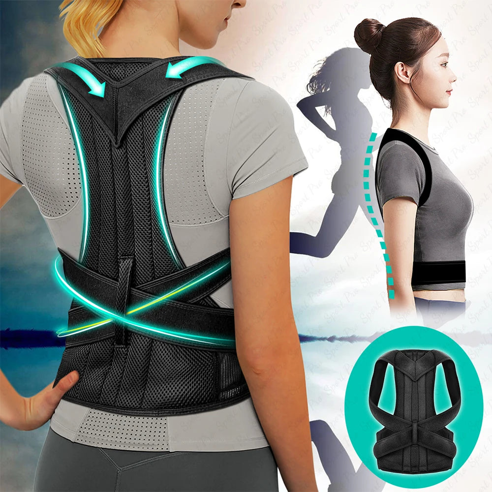PosturePro™ | Adjustable Back & Shoulder Posture Corrector