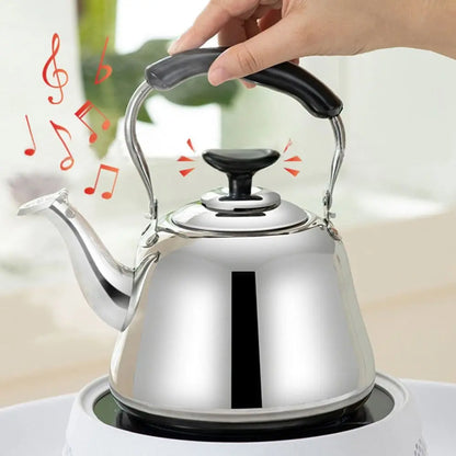 BrewMate™ | Stainless Steel Whistling Kettle
