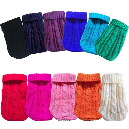 PawWarm™ | Soft Knit Winter Sweater for Dogs & Cats