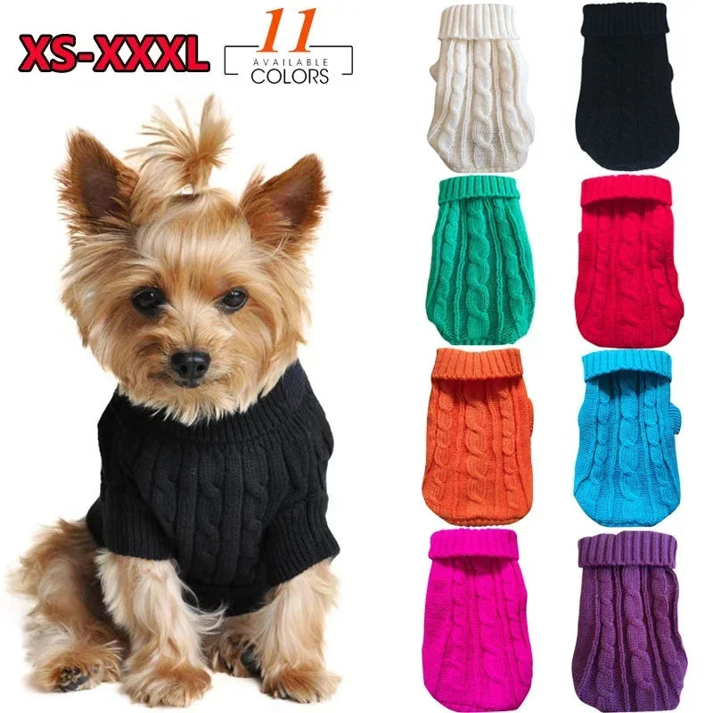 PawWarm™ | Soft Knit Winter Sweater for Dogs & Cats