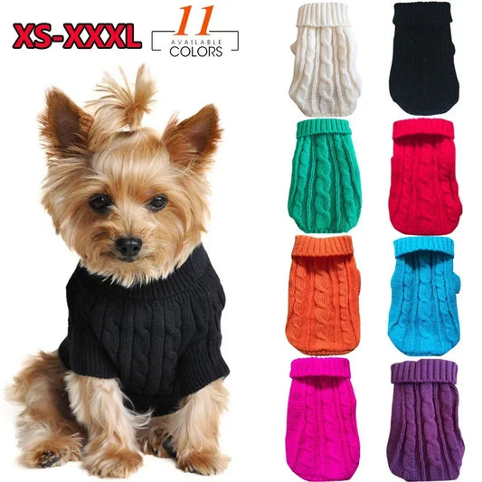 PawWarm™ | Soft Knit Winter Sweater for Dogs & Cats