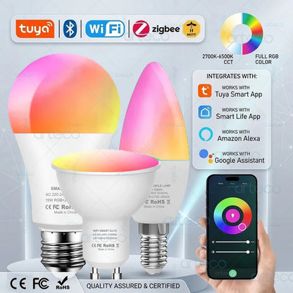 LumiSync™ | Smart Wi-Fi RGB LED Bulb