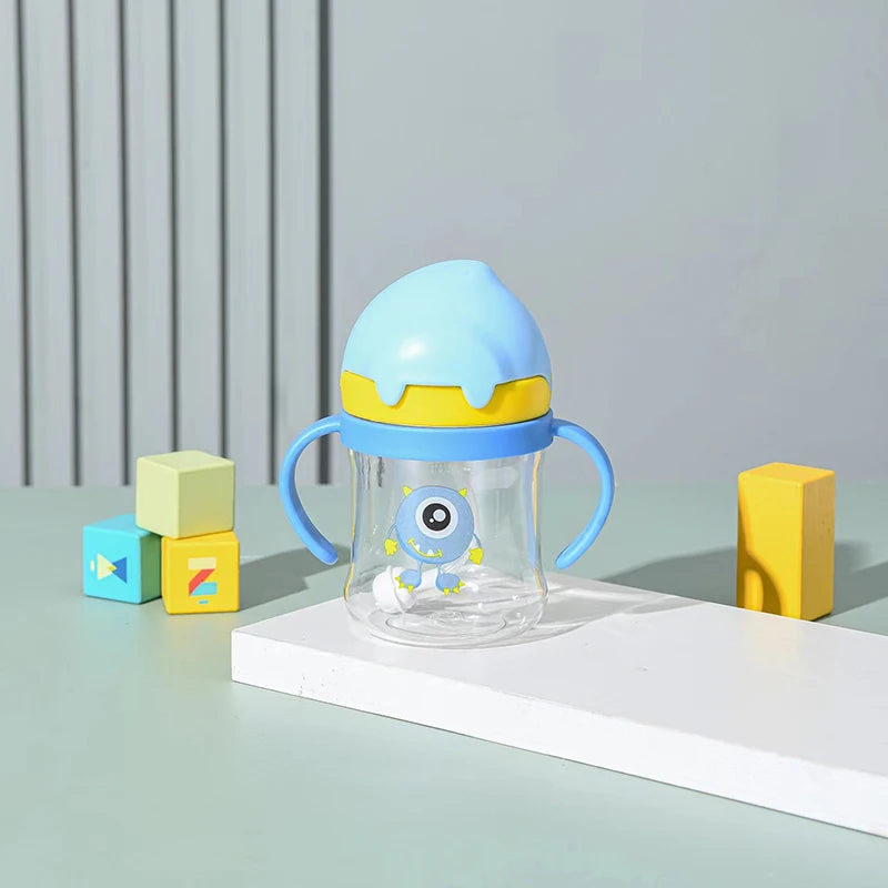 SipEase™ | Baby Training Drinking Cup with Straw (250ml)
