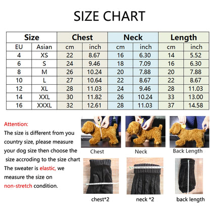 PawWarm™ | Soft Knit Winter Sweater for Dogs & Cats
