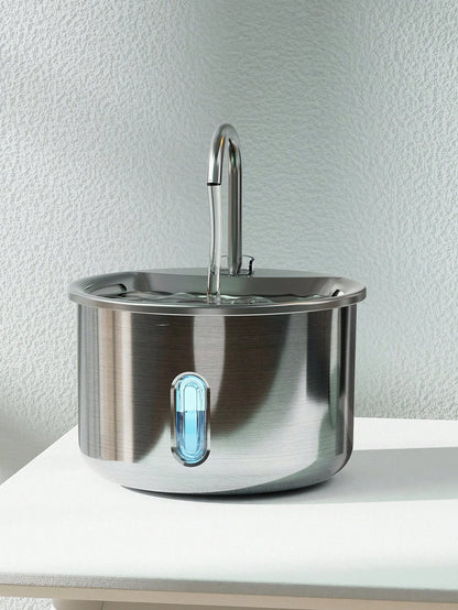 PurePaws™ | Stainless Steel Pet Water Fountain