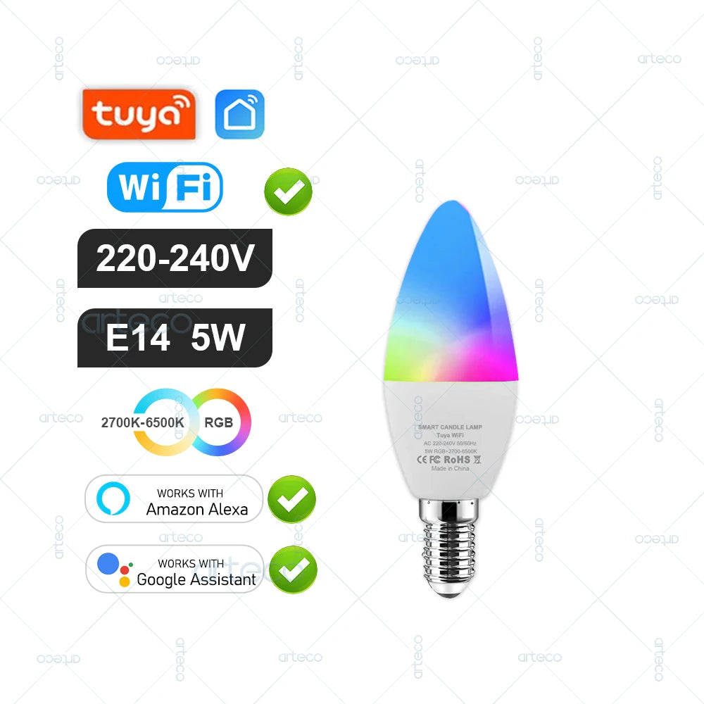 LumiSync™ | Smart Wi-Fi RGB LED Bulb