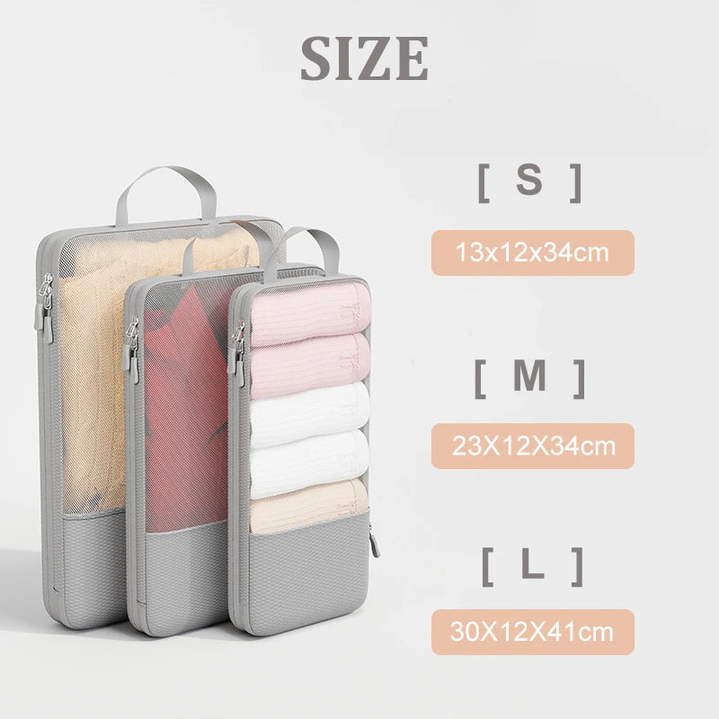 PackEase™ | 3PCS Travel Packing Cube Set