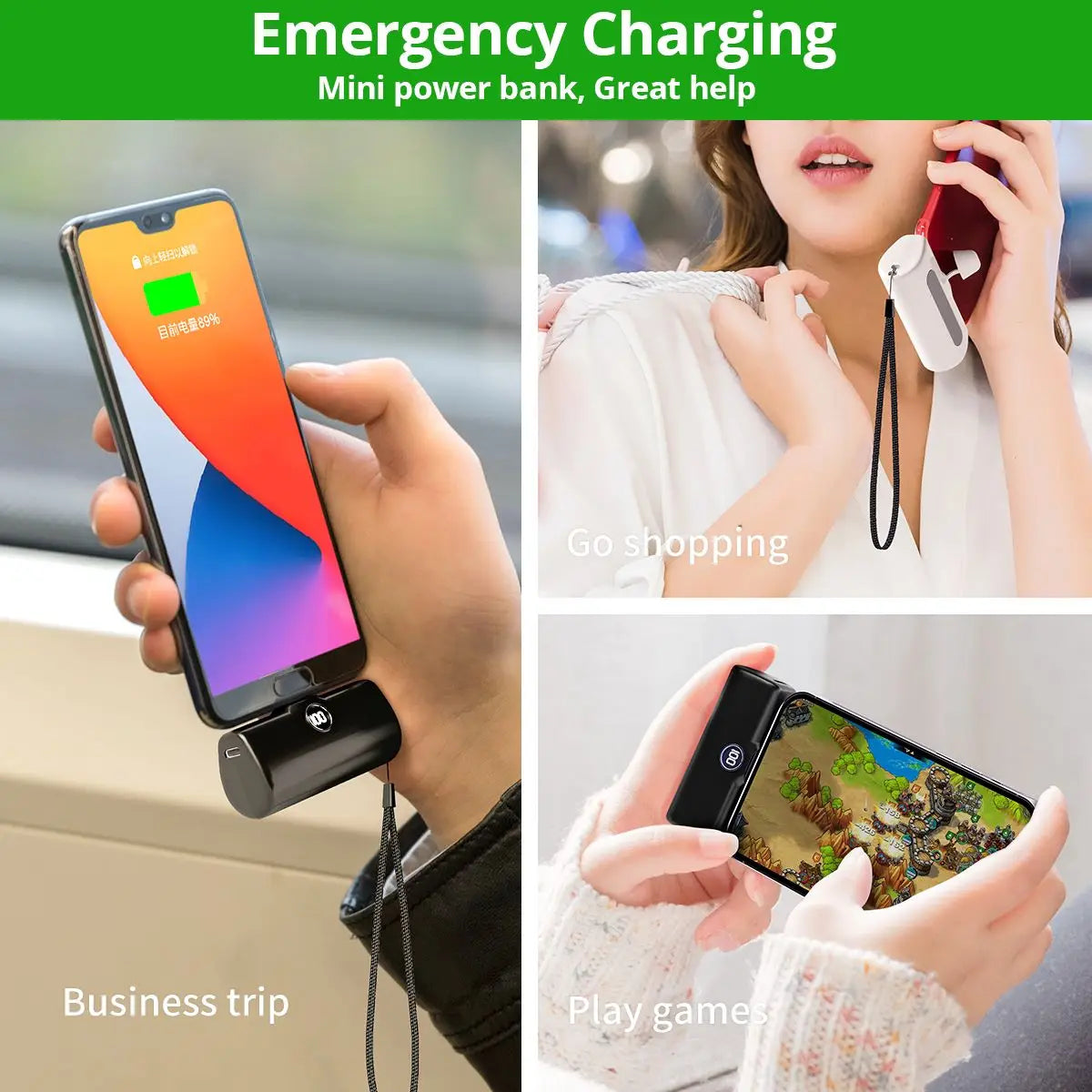 SnapCharge™ | Compact Fast Charging Power Bank