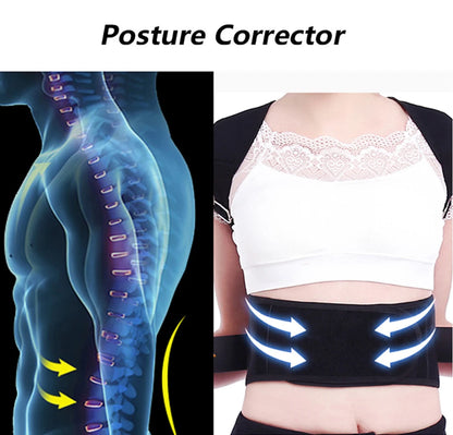 PosturePro™ | Adjustable Back & Shoulder Posture Corrector