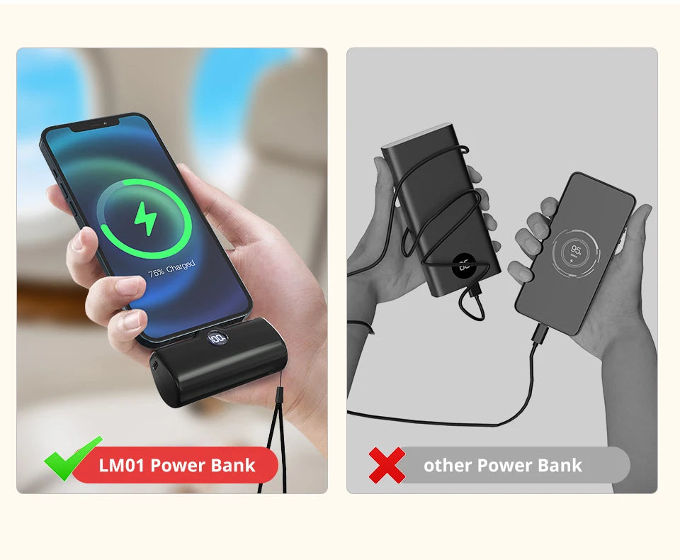 SnapCharge™ | Compact Fast Charging Power Bank