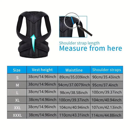 PosturePro™ | Adjustable Back & Shoulder Posture Corrector