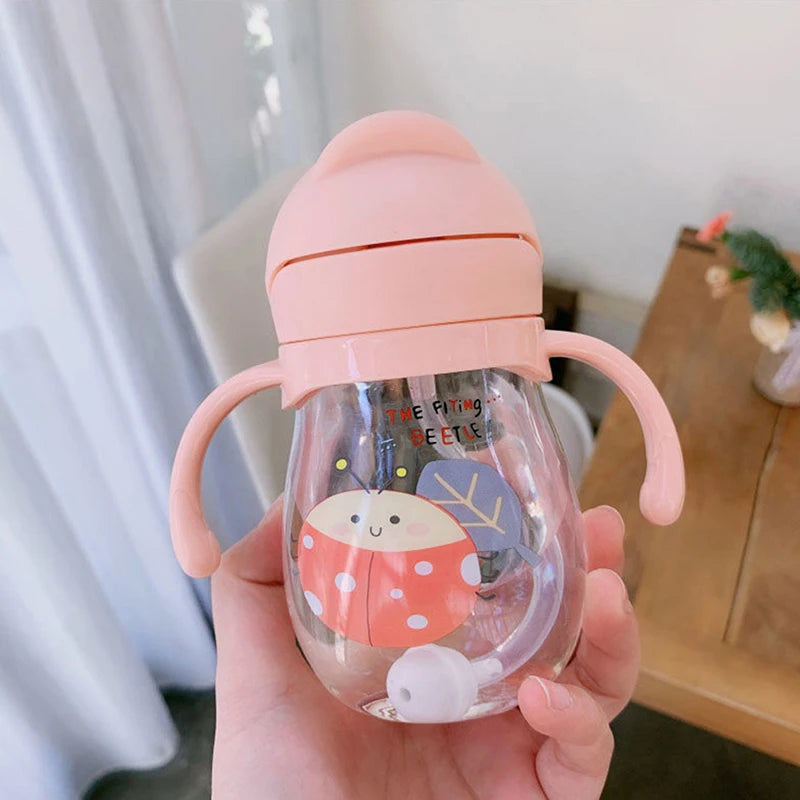 SipEase™ | Baby Training Drinking Cup with Straw (250ml)