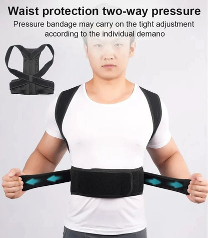 PosturePro™ | Adjustable Back & Shoulder Posture Corrector