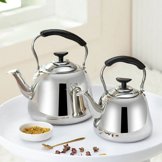 BrewMate™ | Stainless Steel Whistling Kettle