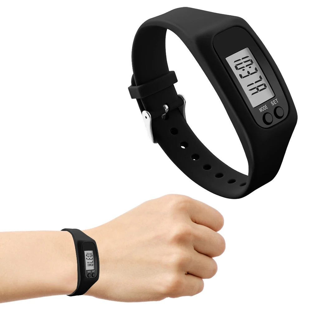 StepSync™ | LED Fitness Pedometer Bracelet