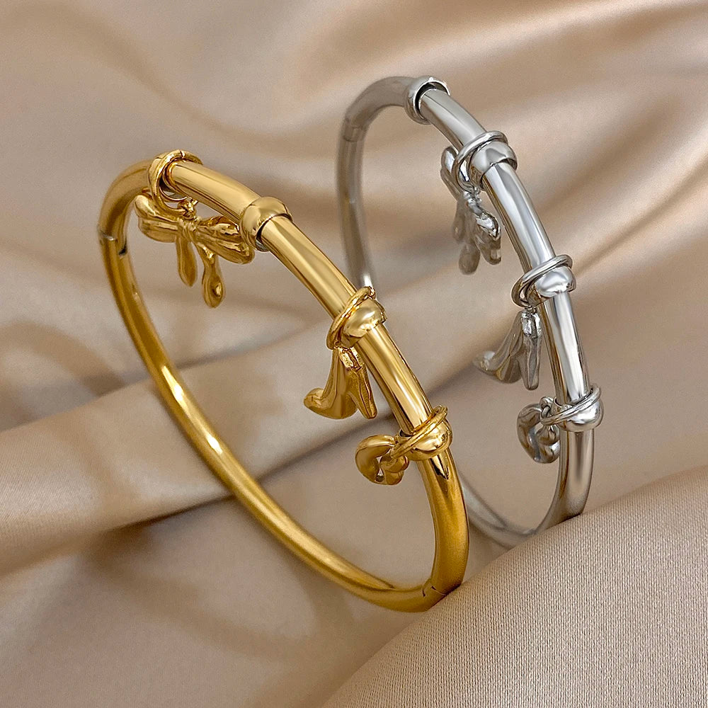 LuxBangle™ | Waterproof Stainless Steel Charm Bracelet