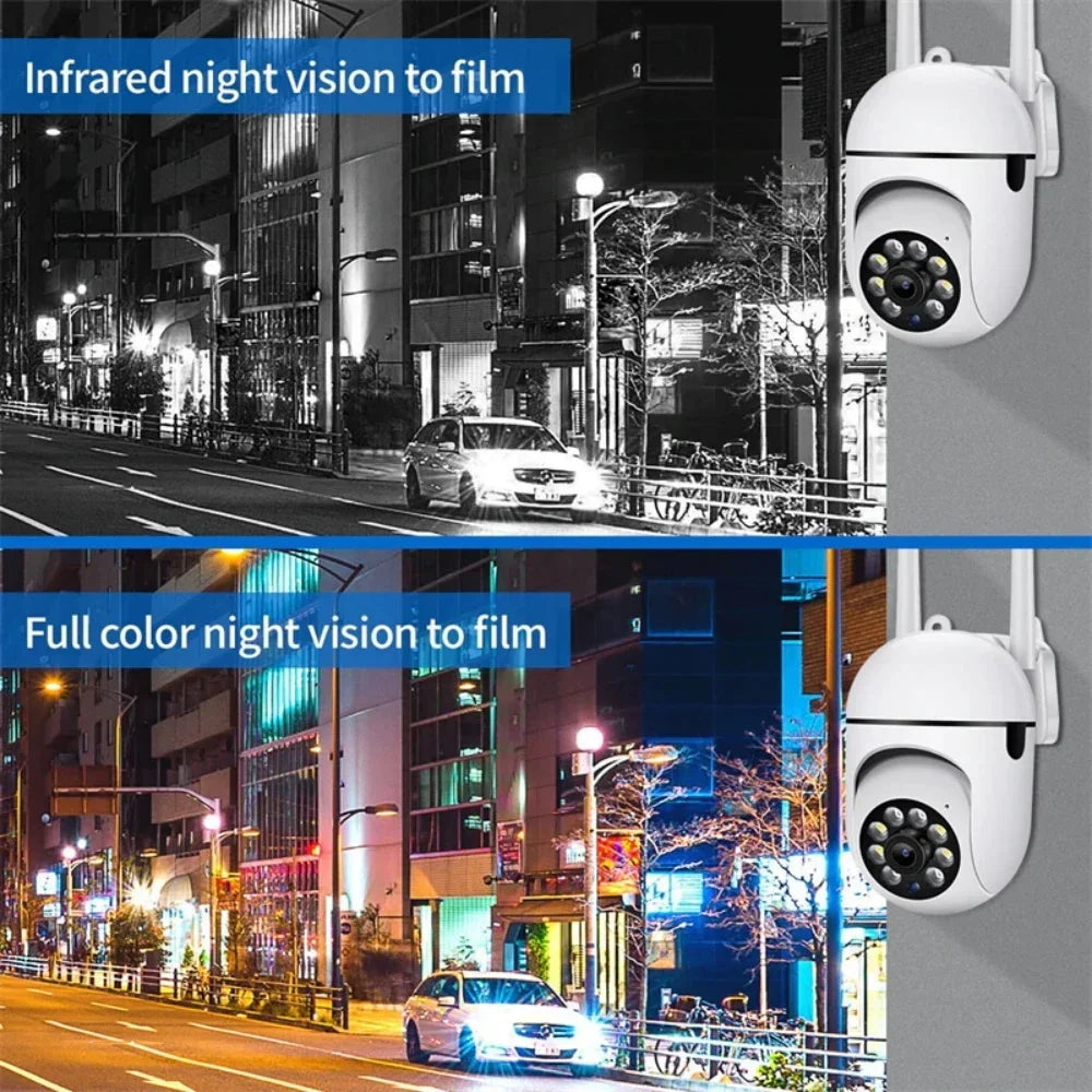 VisionGuard™ | 8MP Wi-Fi PTZ Smart Security Camera