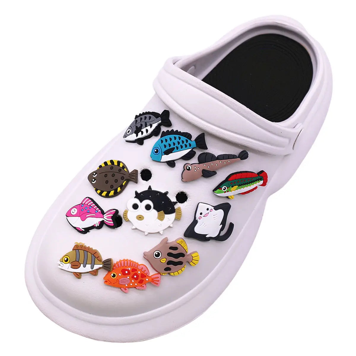 CharmFin™ | Fish-Shaped Shoe Charms & Clogs Pins