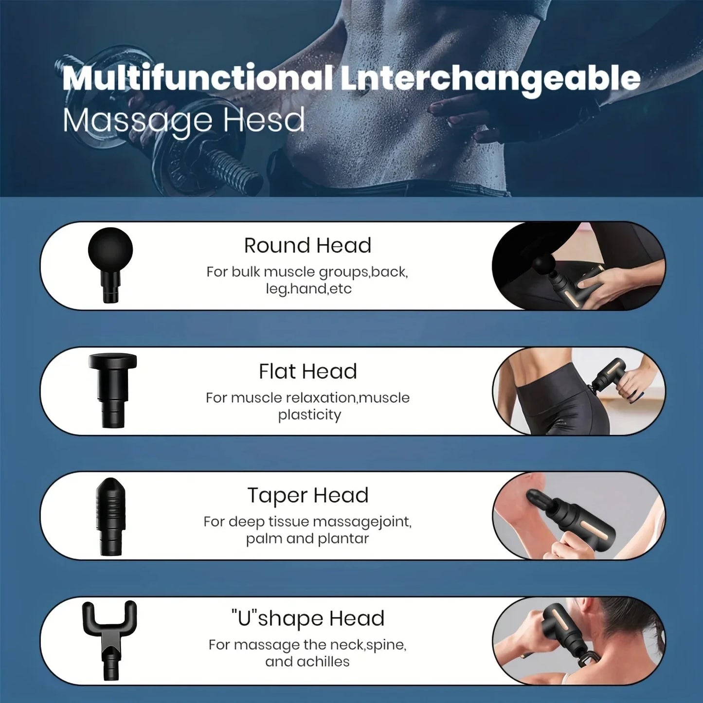 PulsePro™ | Portable Percussion Massage Gun