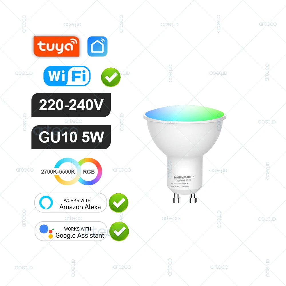 LumiSync™ | Smart Wi-Fi RGB LED Bulb