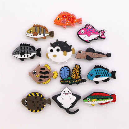 CharmFin™ | Fish-Shaped Shoe Charms & Clogs Pins