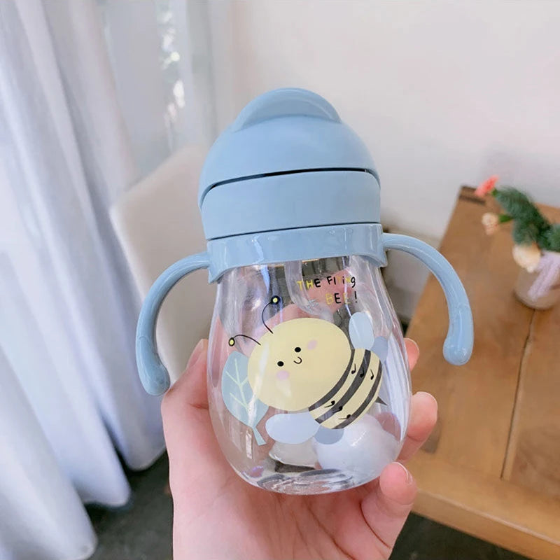SipEase™ | Baby Training Drinking Cup with Straw (250ml)