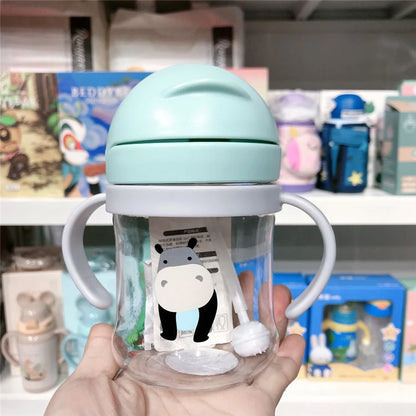 SipEase™ | Baby Training Drinking Cup with Straw (250ml)